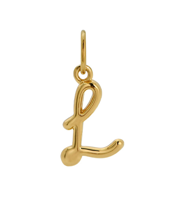 L Cursive Charm - Sample
