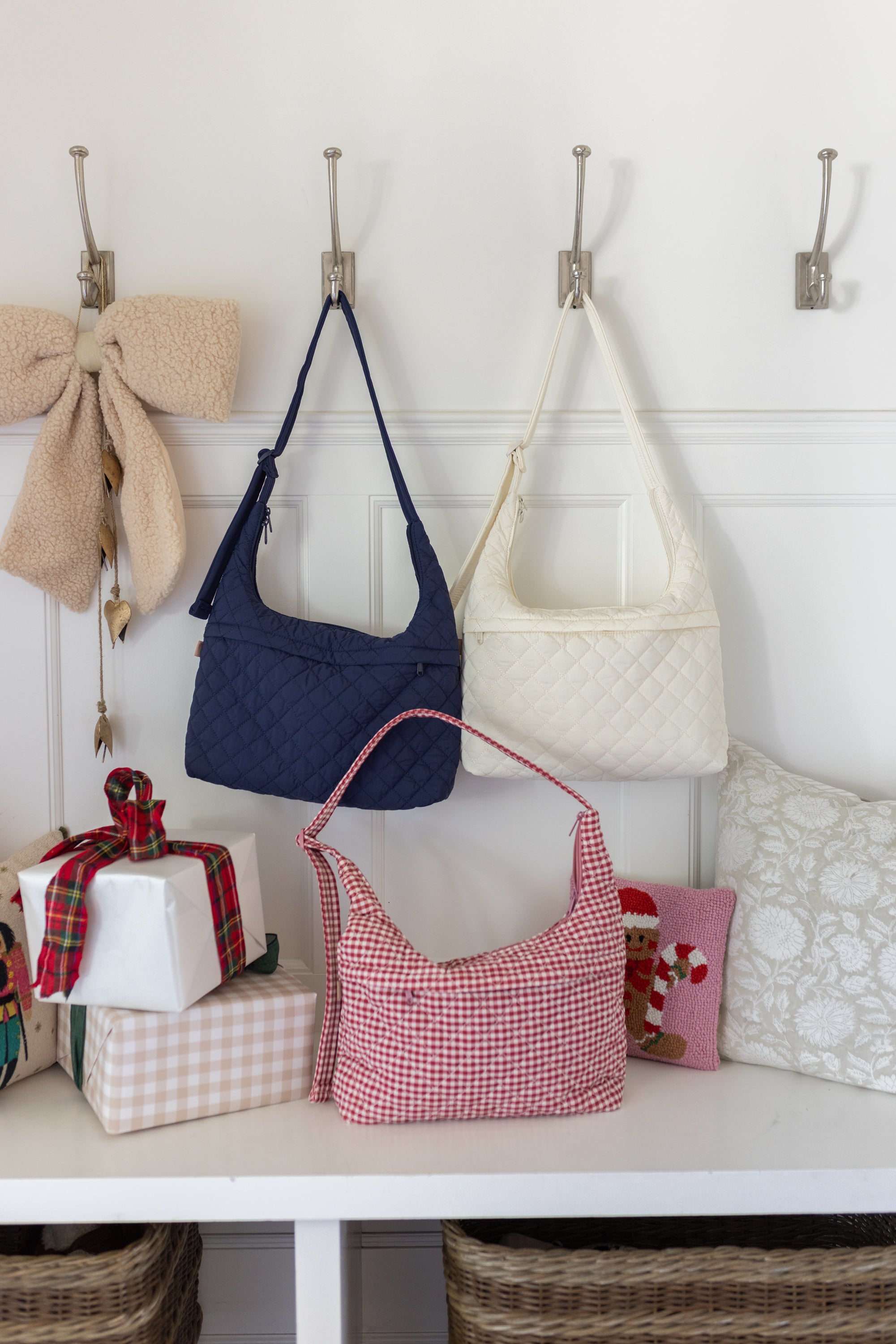 ela x Jillian Harris - Oversized Crossbody Bag - Cream