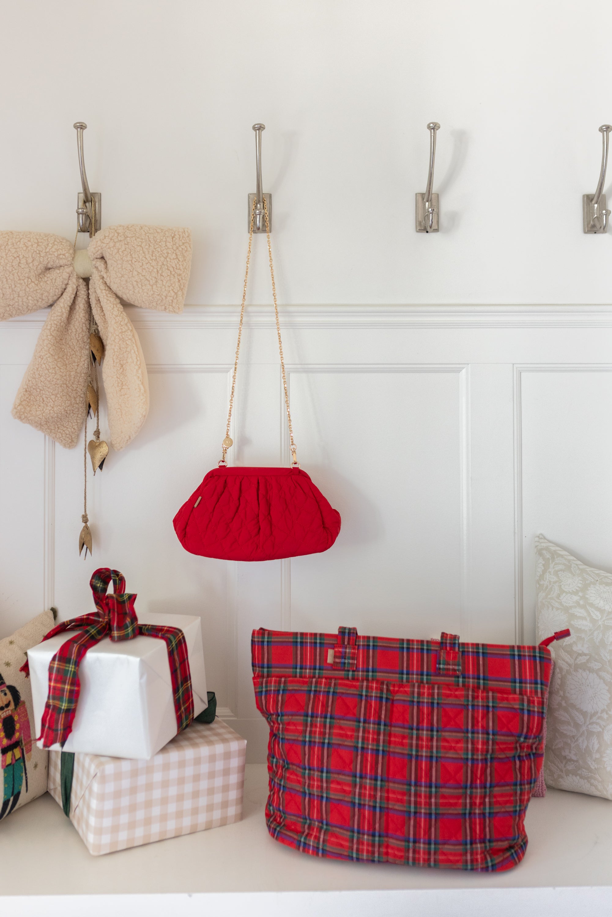 ela x Jillian Harris - Everyday Tote  - Plaid Print