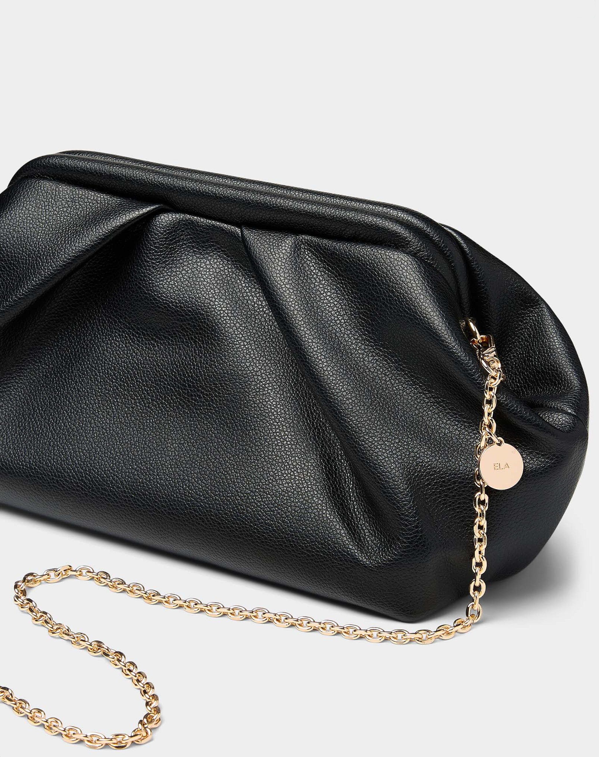 Frame Clutch – Black Pebble