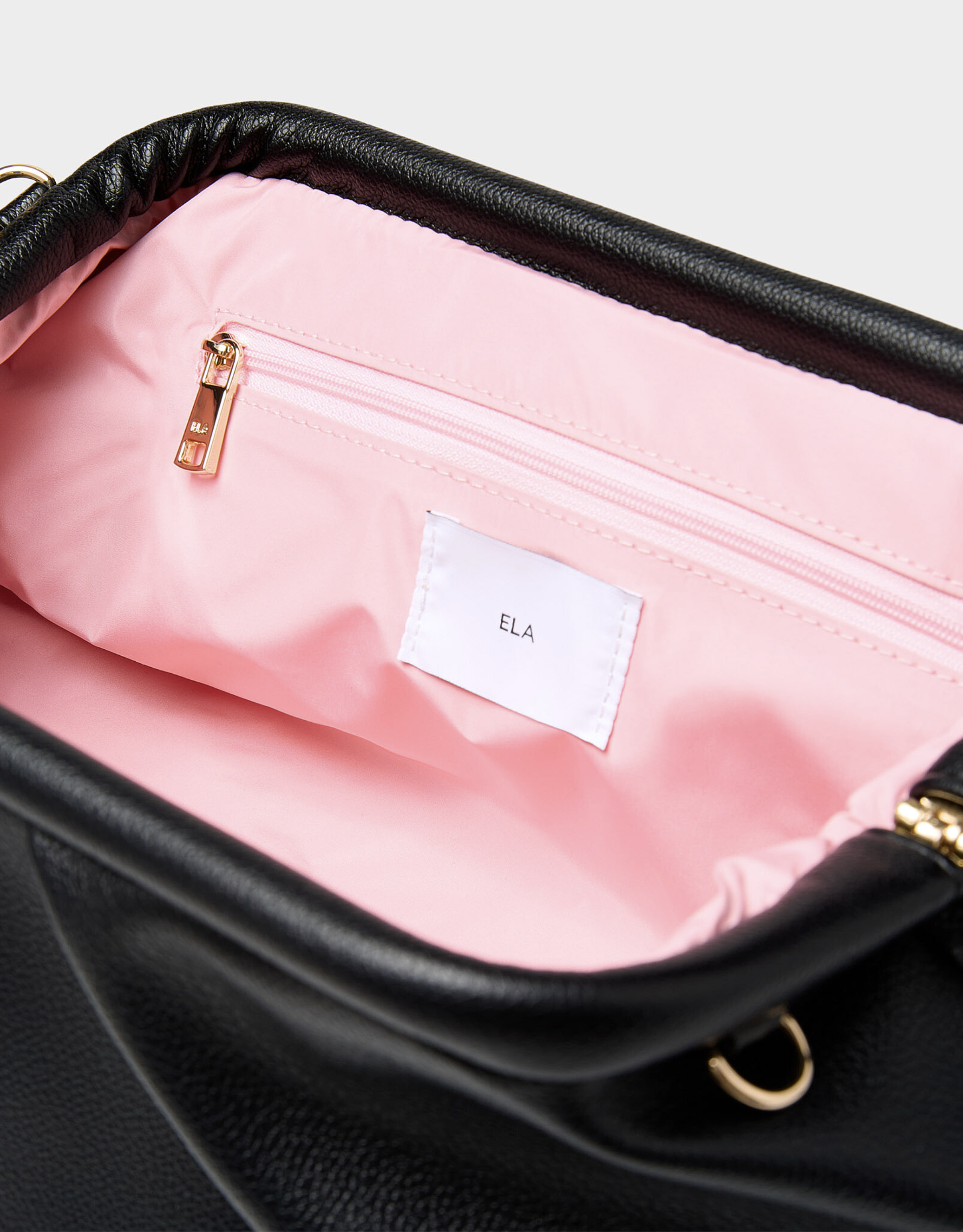 Frame Clutch – Black Pebble