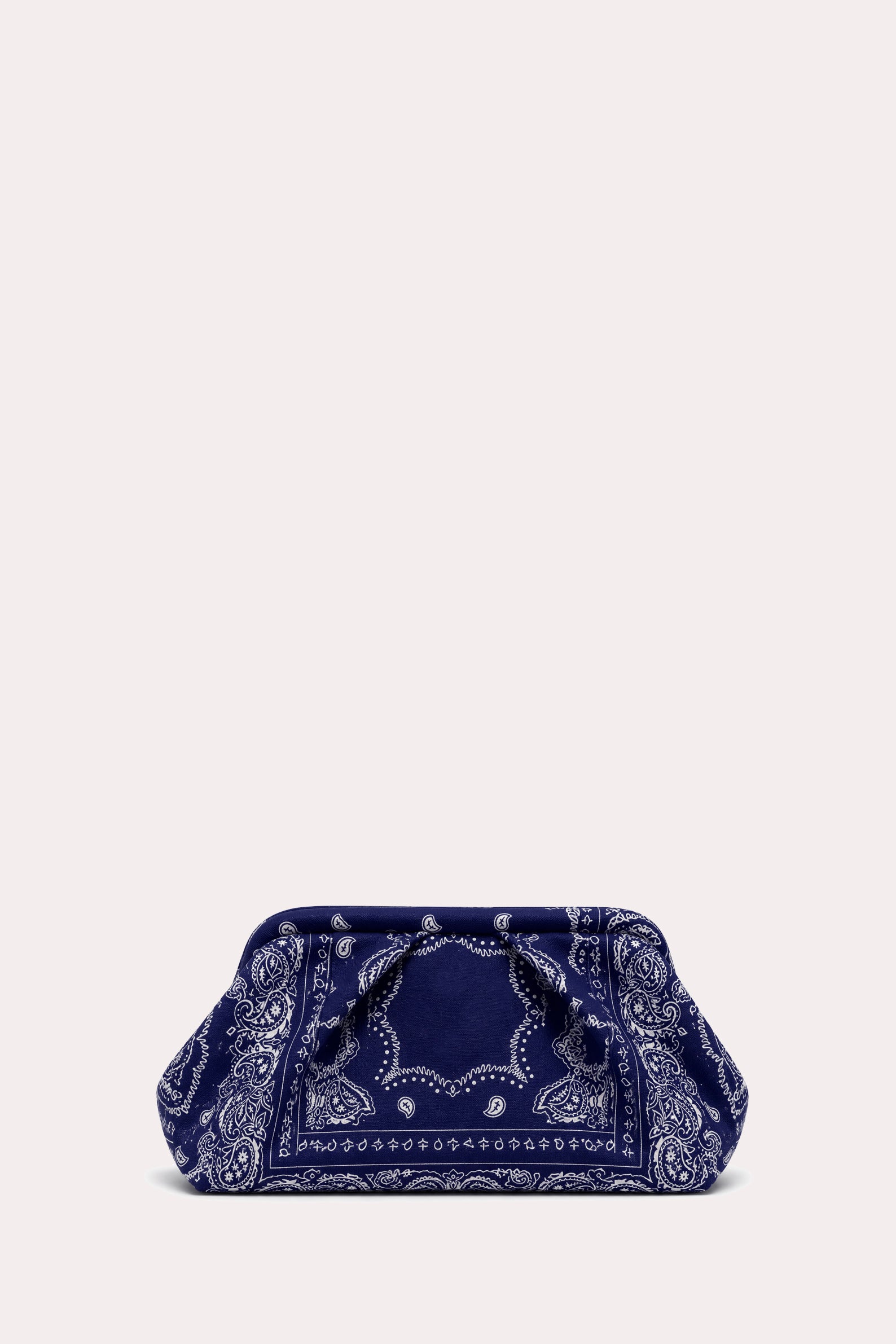 Navy Bandana - Frame Clutch