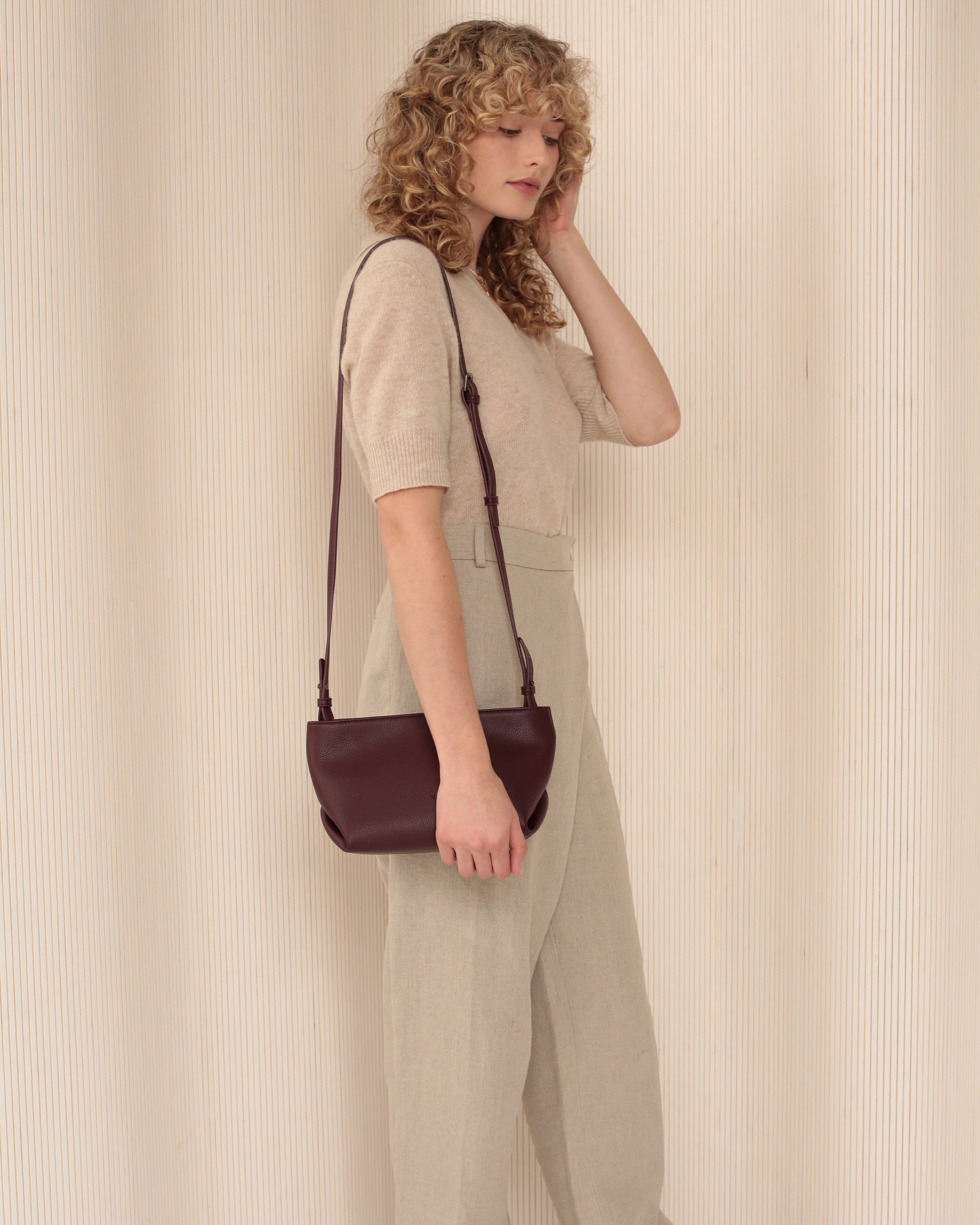 Fiona Bag - Burgundy Archive Sale