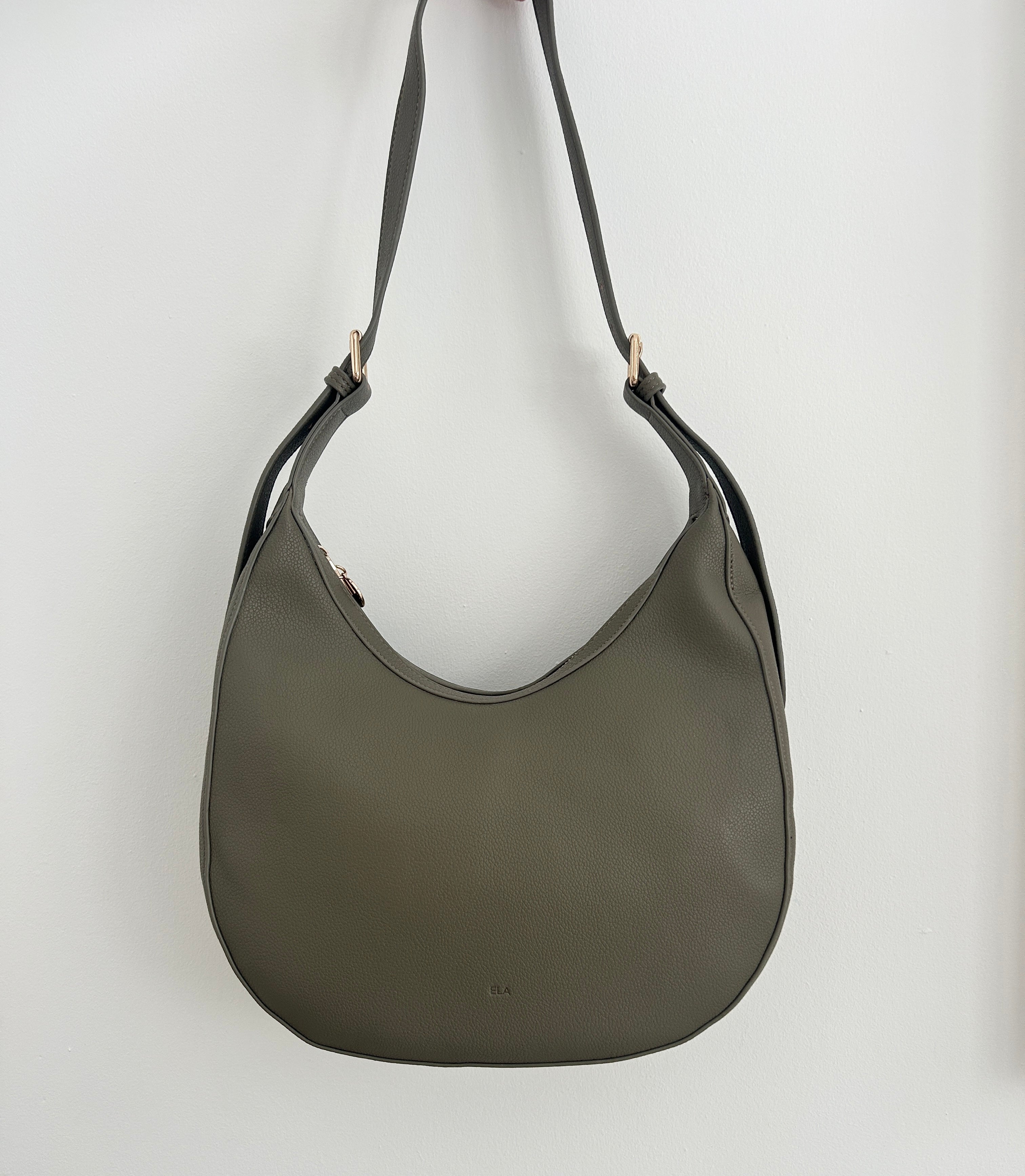 Hobo Bag - Olive Green (showroom sample)