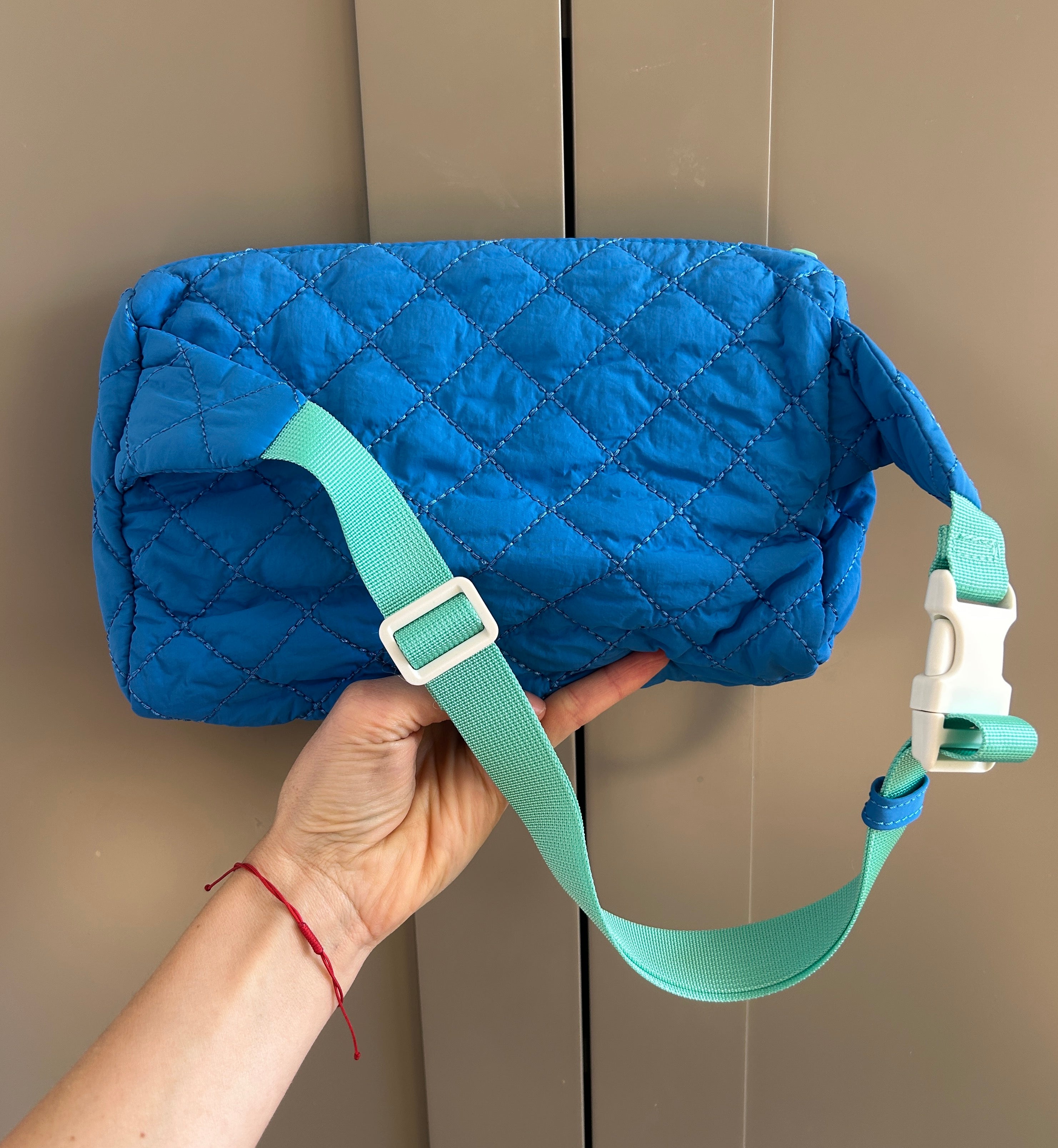 Kids Colour Block Fanny Pack -  Blue (studio sample)