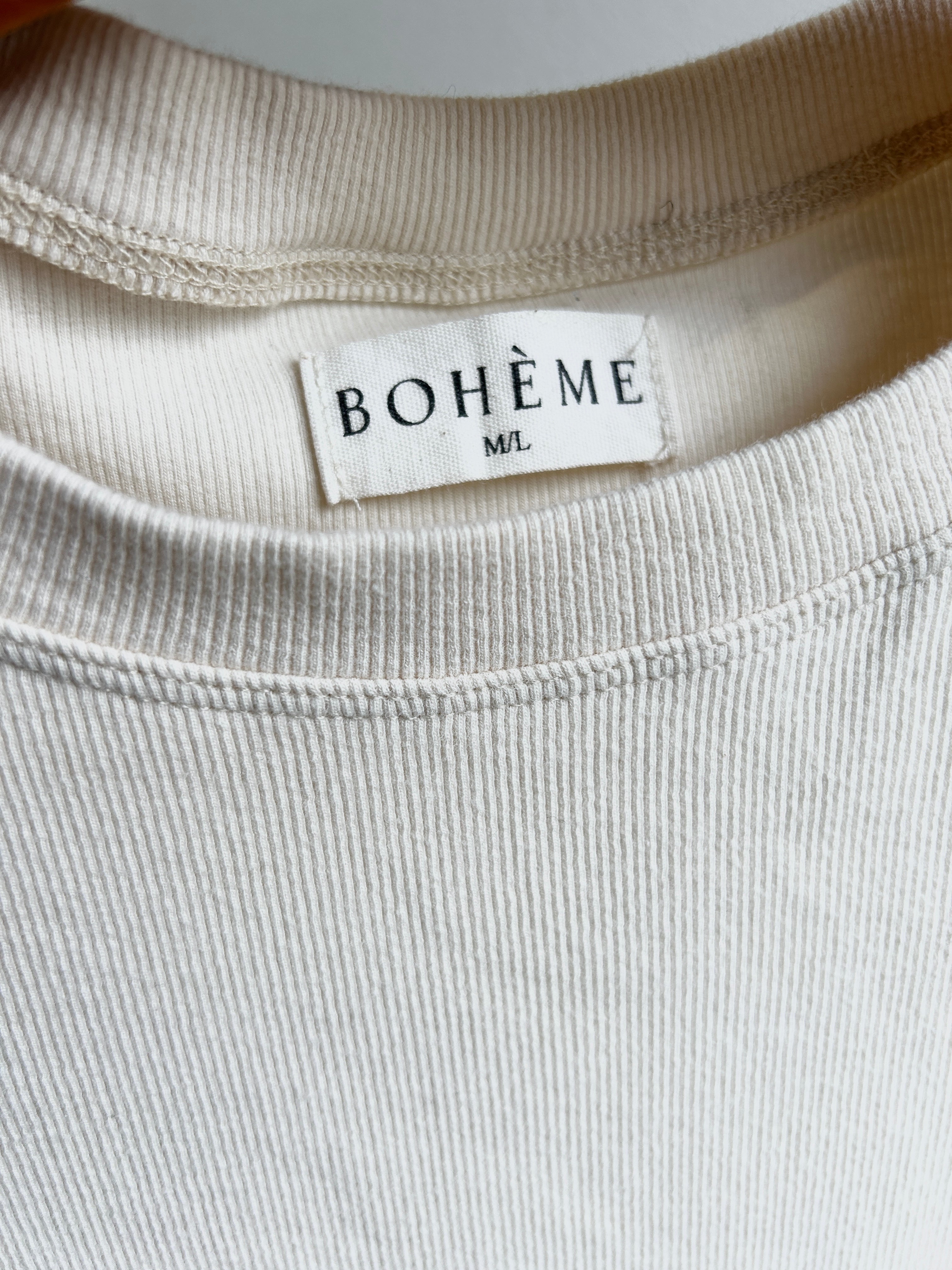 Boheme Tee - Cream - Campaign Shoot Clothing