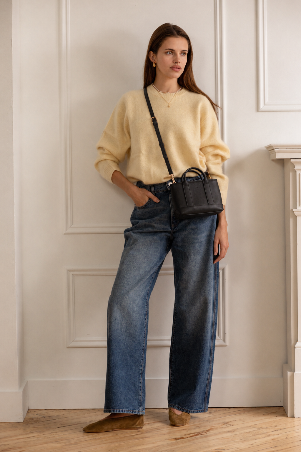 Mini Tote - Black Pebble