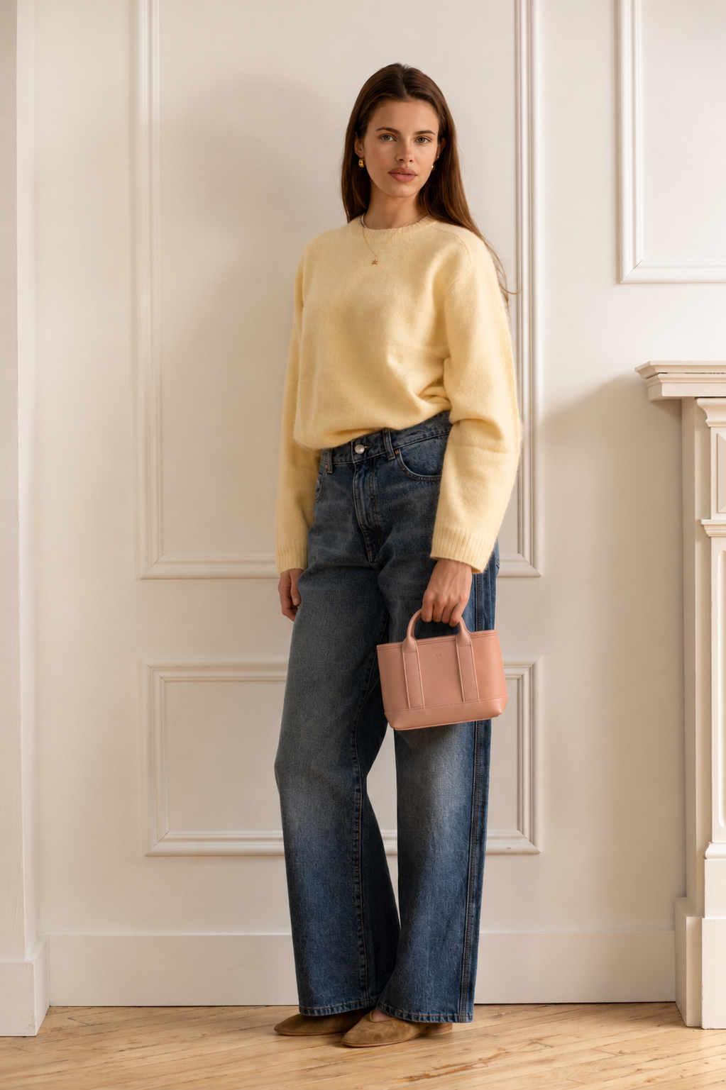 Mini Tote - Dusty Pink
