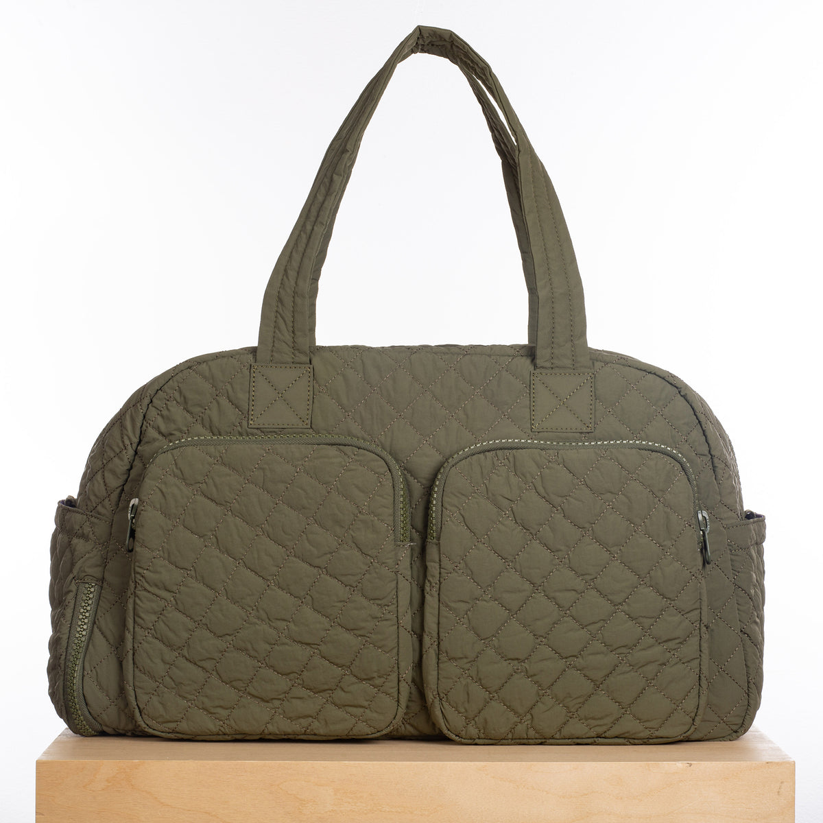 Front Pocket Duffle –  Green (Sample)