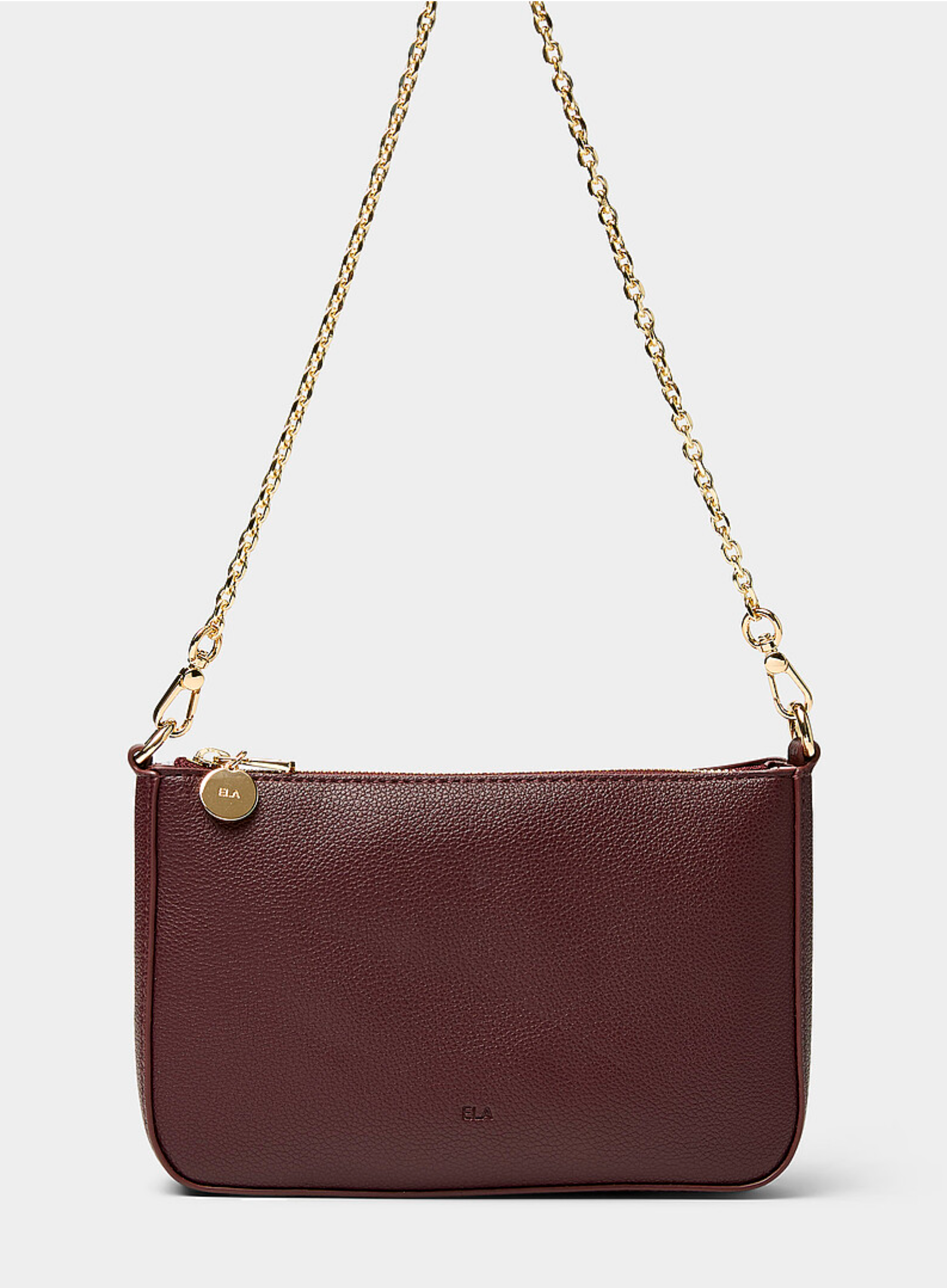 Charlotte Bag - Burgundy with two straps (showroom sample)