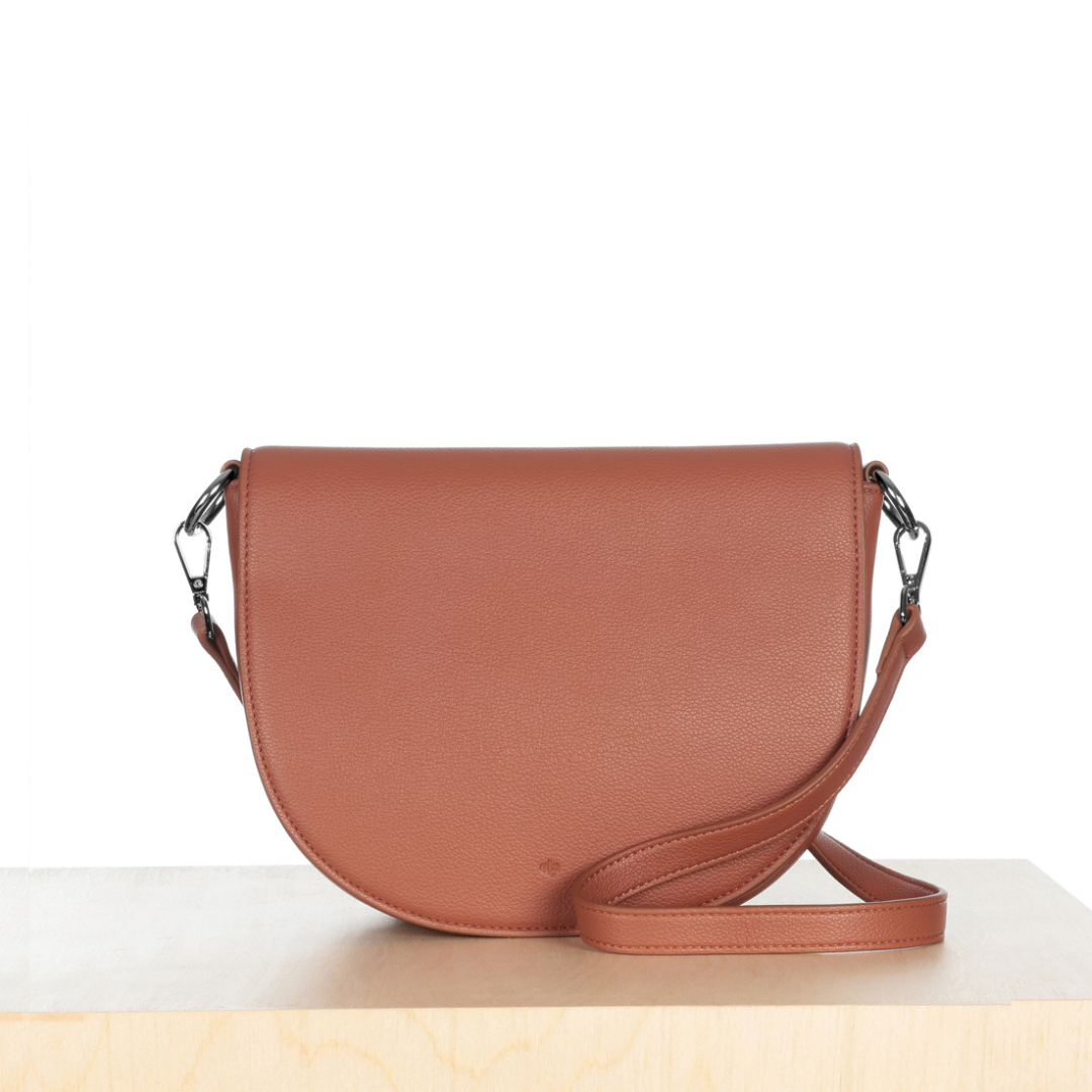 Saddle Bag - Walnut Pebble