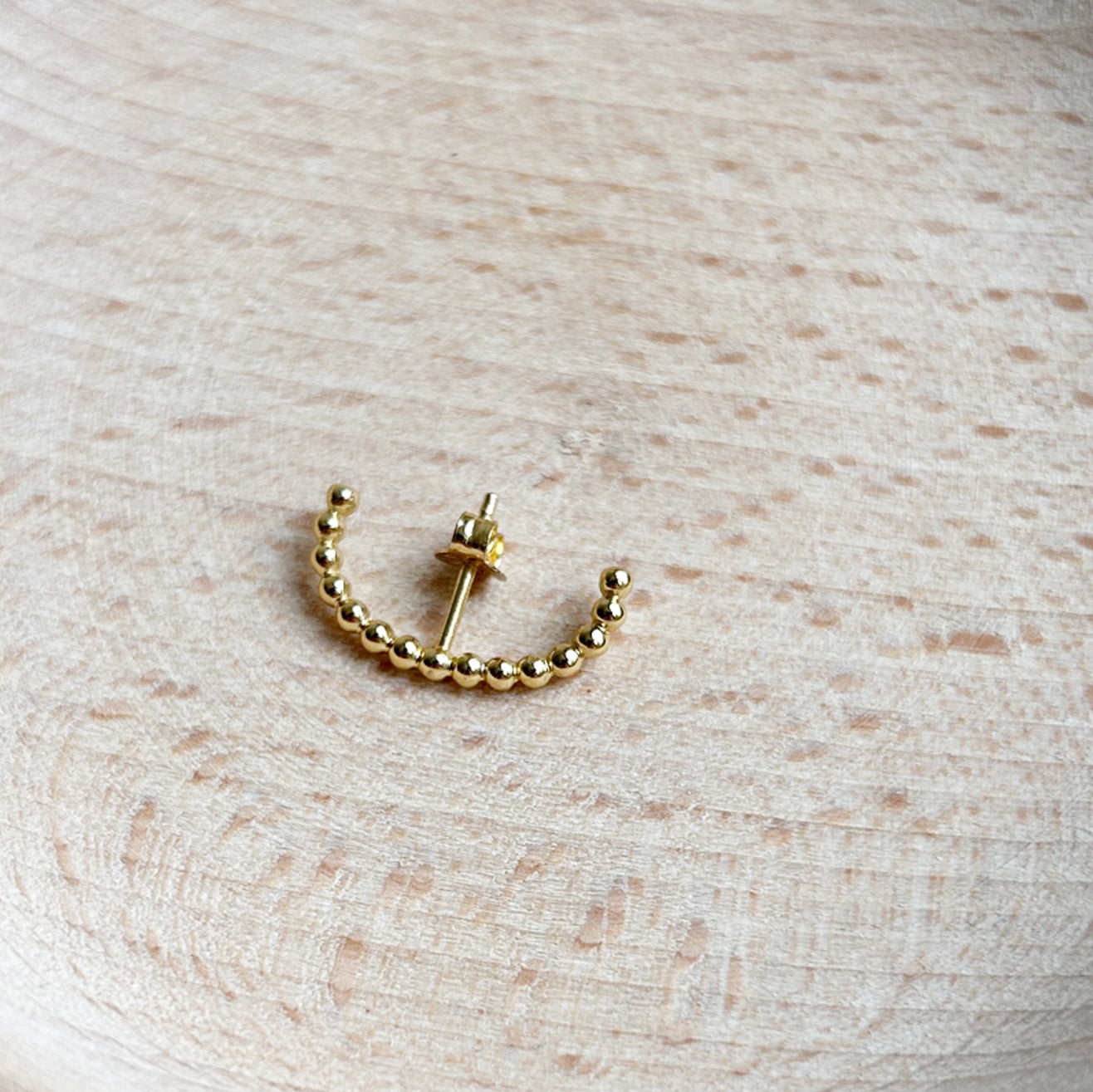 2mm Ball Suspender Earring - SAMPLE SALE