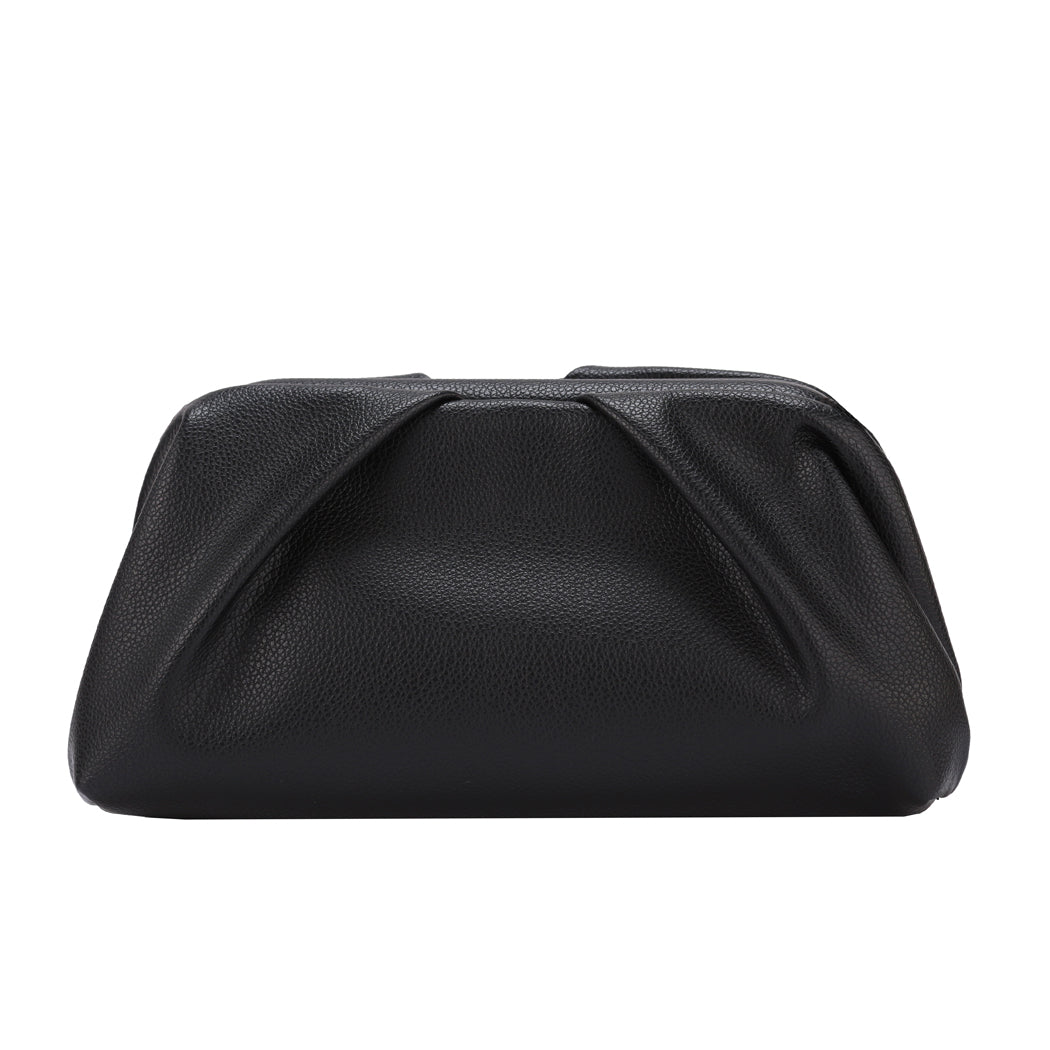 Frame Clutch – Black Pebble