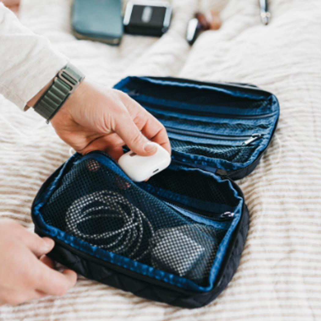 ela x Jillian Harris - Zipped Travel Case - Black