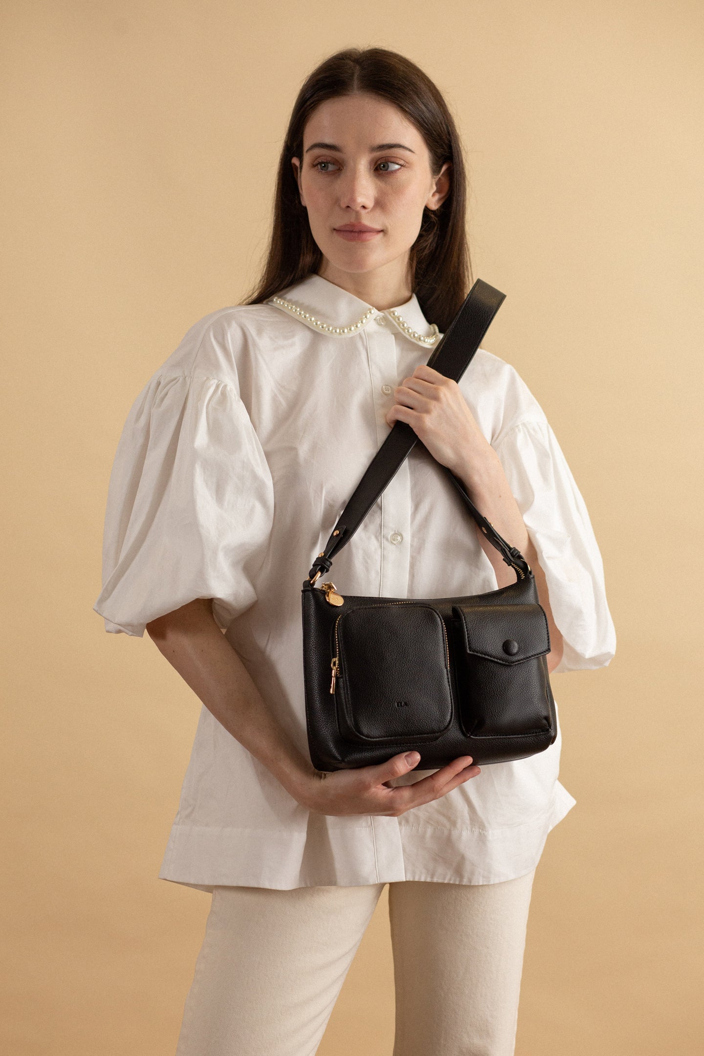 Pocket Bag – Black Pebble