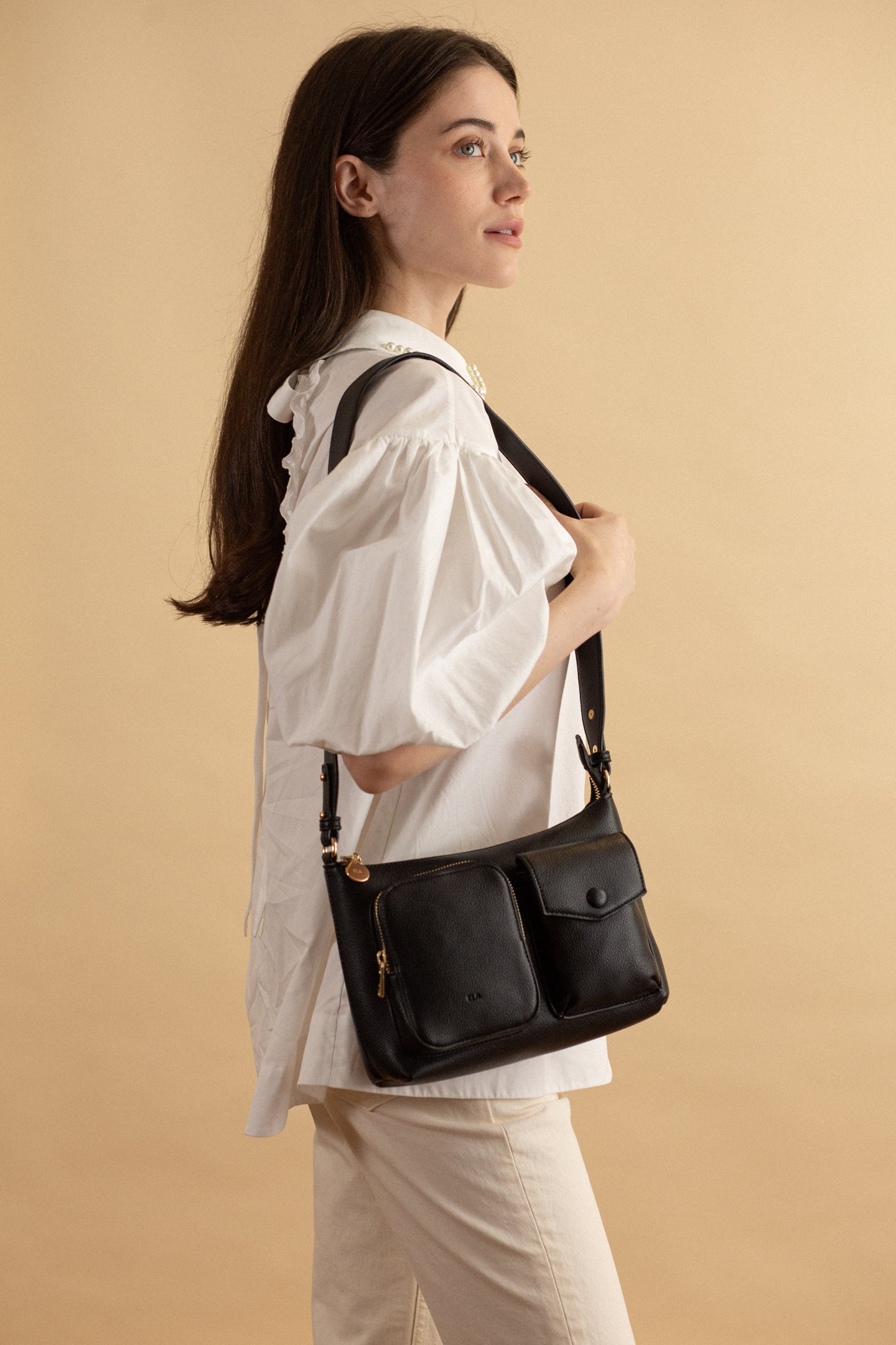 Pocket Bag – Black Pebble