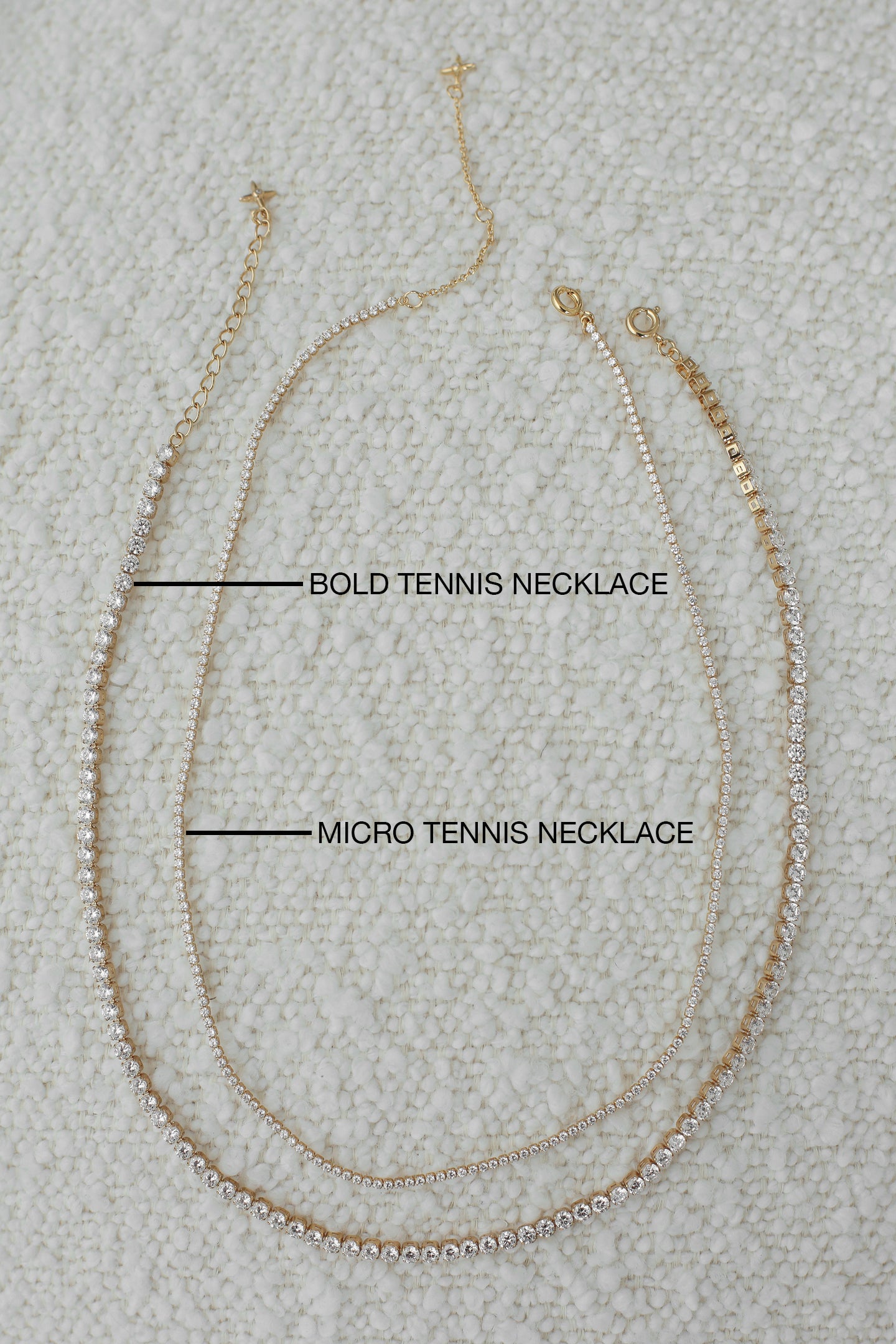 ela x Vanessa Giuliani ~ Bold Tennis Chain Necklace