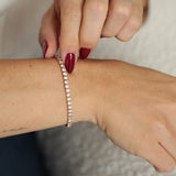 ela x Vanessa Giuliani ~ Bold Tennis Chain Bracelet