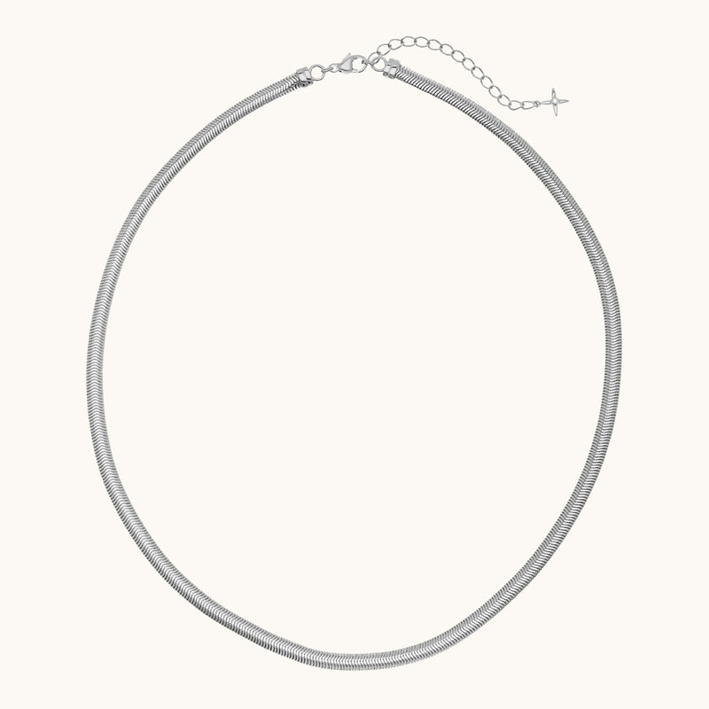 ela x Vanessa Giuliani ~ Simonetta Chain Necklace Silver