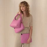 Fayette Shoulder Bag - Pink Pebble