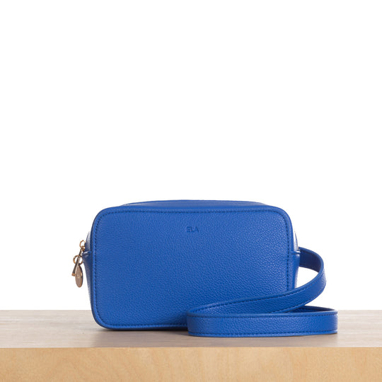 Micro Belt Bag – Cobalt Pebble