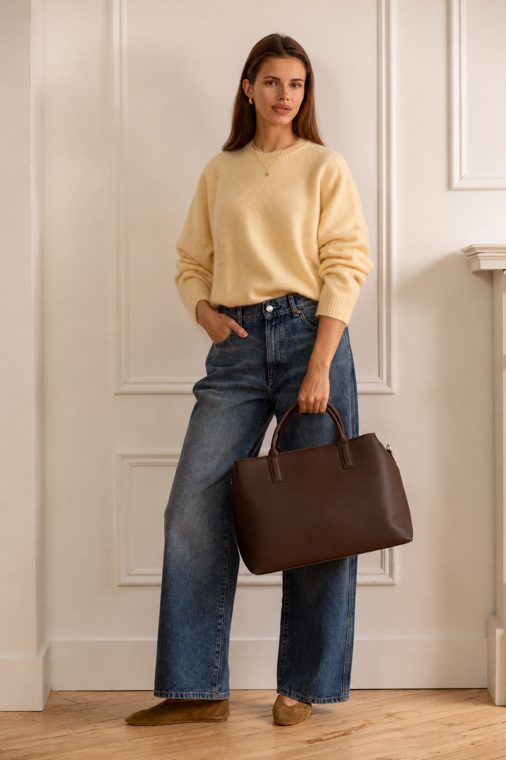 Workbag - Chocolate Brown