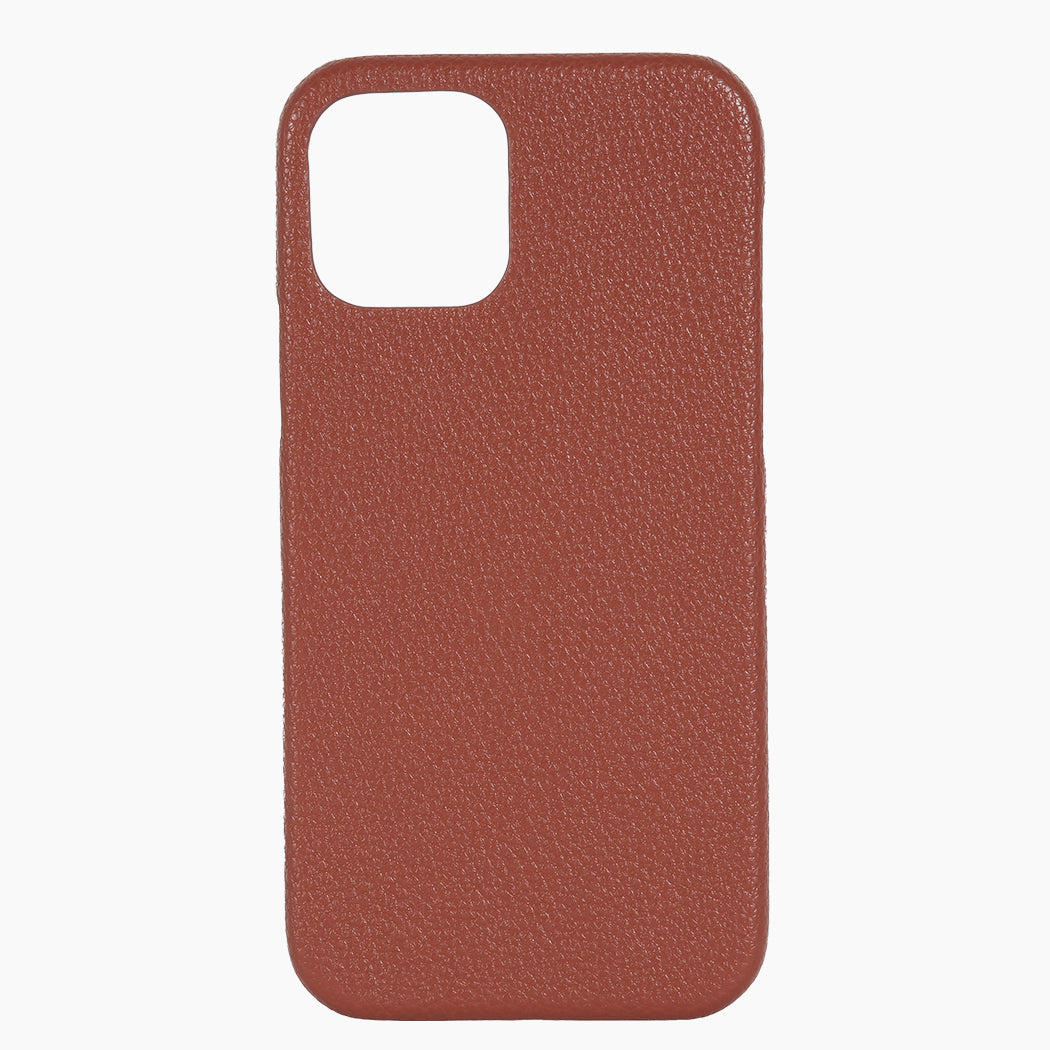 Phone Case Walnut Pebble Hot Stamped (Monogramming included in price)