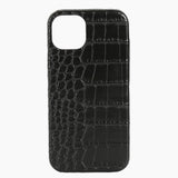 Phone Case Black Croc in various sizes (No Monogramming) Sample Sale