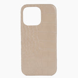 Phone Case Taupe Croc in various sizes (No Monogramming) Sample Sale