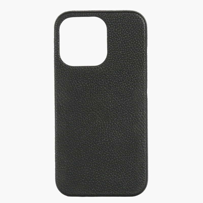 Phone Case Black Pebble Hot Stamped (Monogramming included in price)