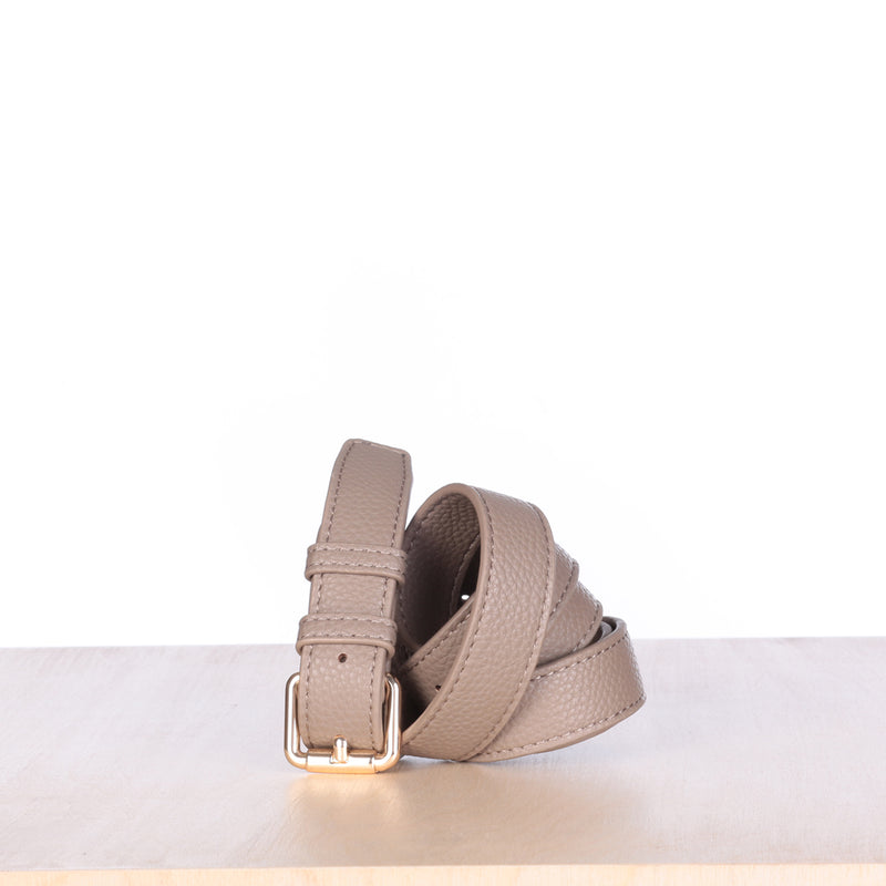 Taupe Pebble Belt Strap (S/M)