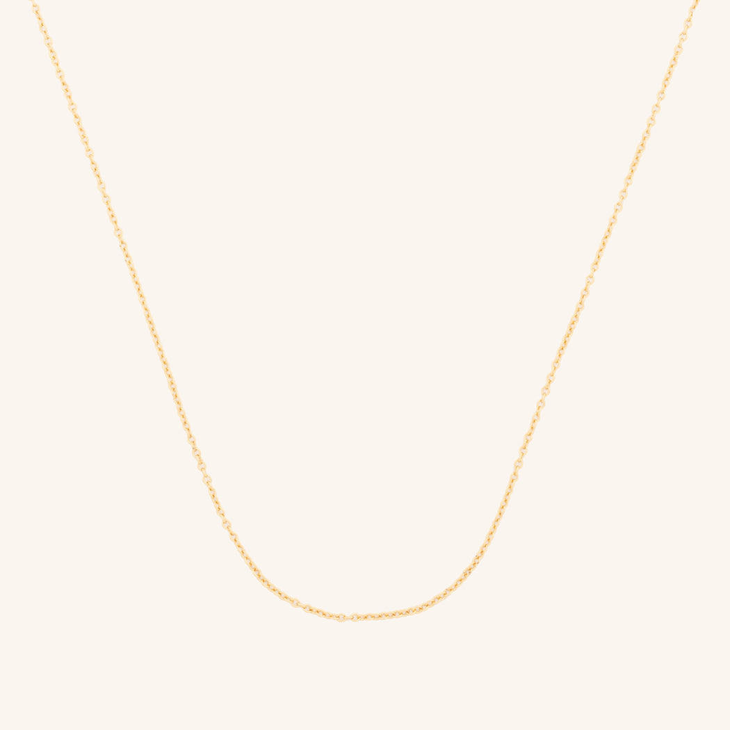 Cable Chain Necklace - 45cm