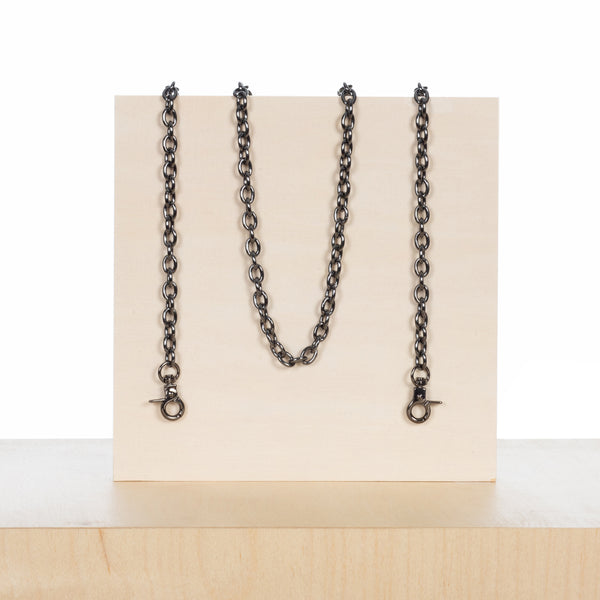 Cable Gunmetal Chain - COMPATIBLE WITH MINI MUSE BAG