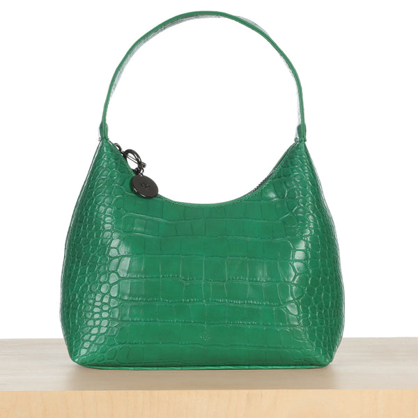 Marlo Bag - Green Croc Effect