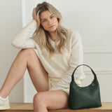 Marlo Bag - Forest Green Pebble