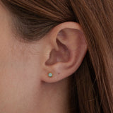 Mini Opal Stud Earrings