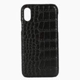 Phone Case Black Croc in various sizes (No Monogramming) Sample Sale